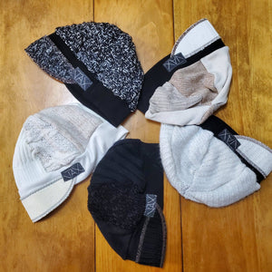 Upcycled Sweater Flapper Cap