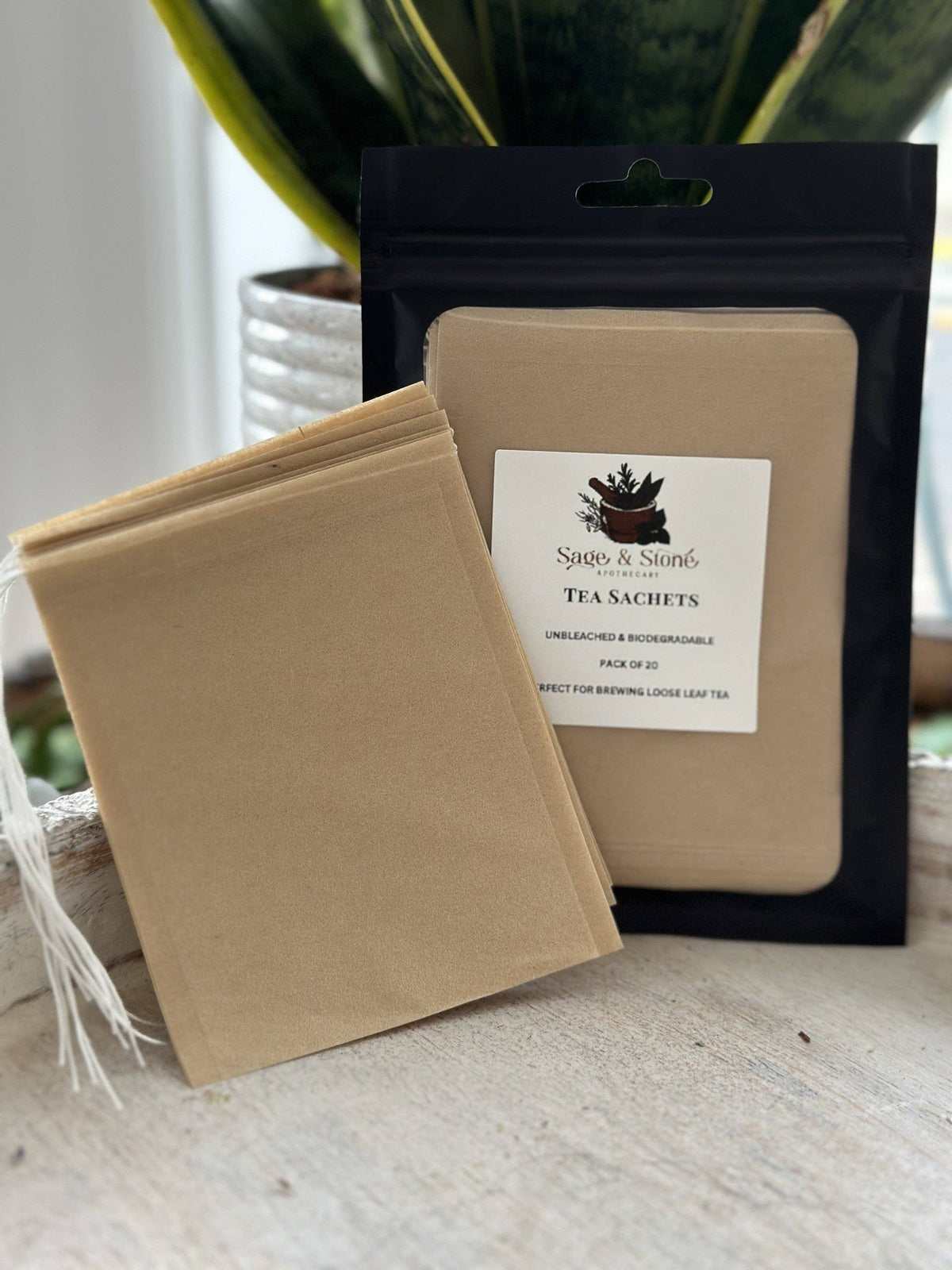Biodegradable Tea Sachets - Pack of 20