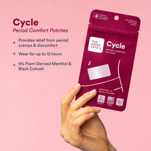 Menstrual Relief Patch with Menthol & Black Cohosh
