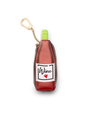 Wine Bottle Bag Charm & Reusable Shopper