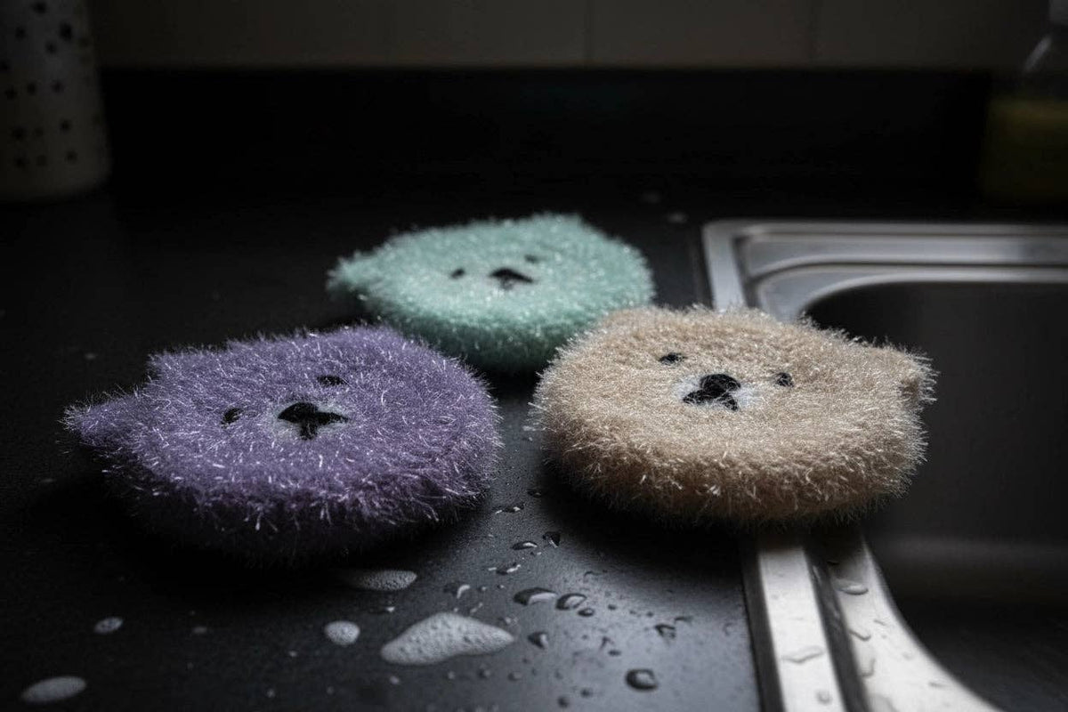 Good News Bears Scrubby – Cute Dish Scrubbers