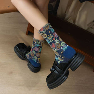 Rufia -  Bohemian Floral Women's Socks