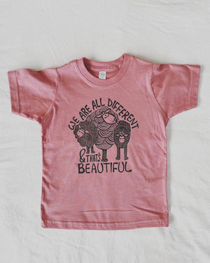 Different is Beautiful Kids Tee