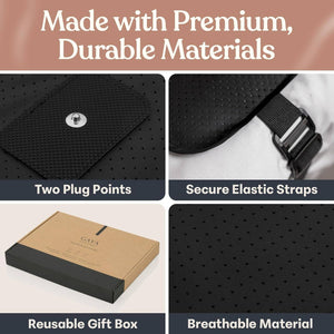 Leather Grounding Mat for Bed – King & Queen