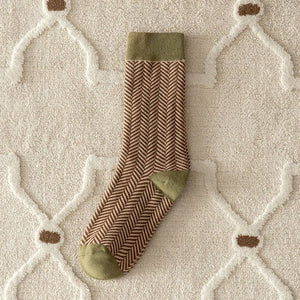 Vintage Pattern Socks