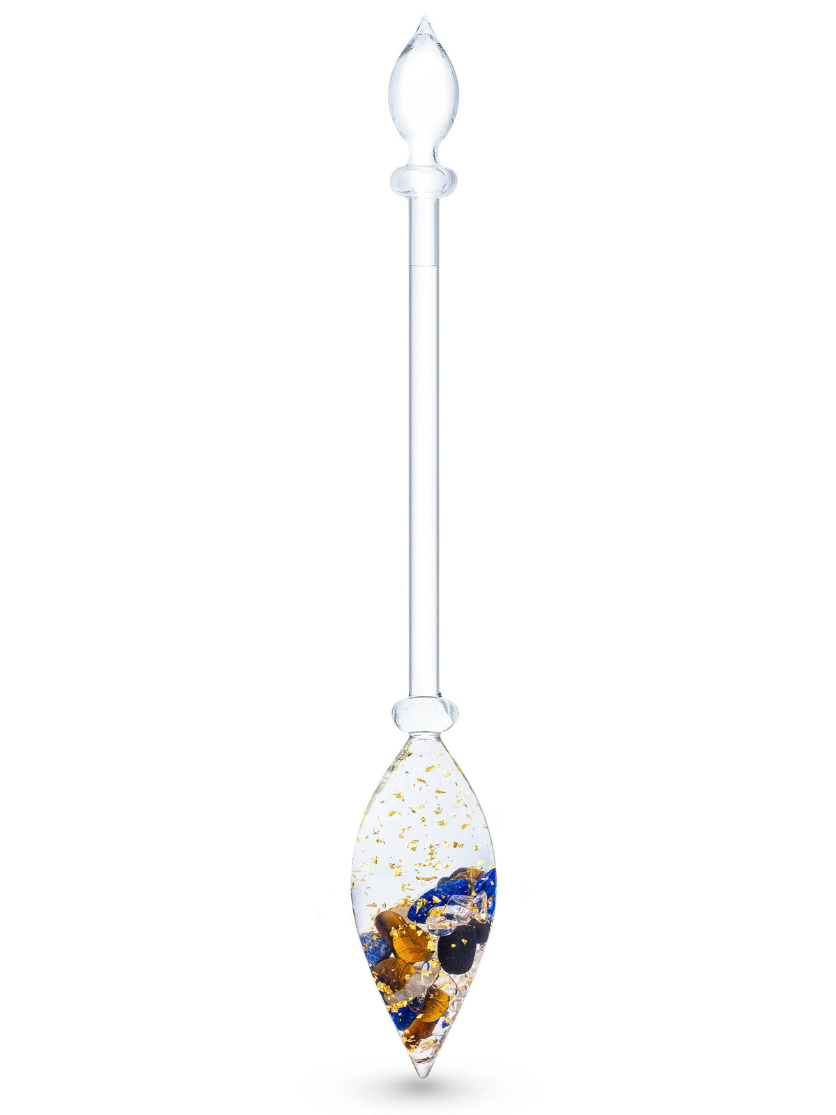 Gemstone Vial Hero – Tiger's Eye & Lapis Lazuli