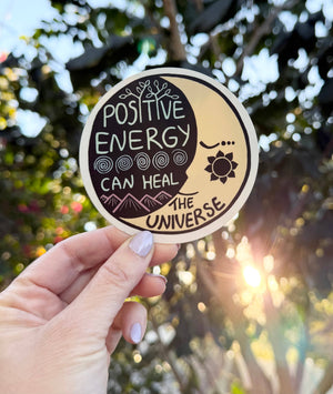 The Universe Decorative Stickers, Positive Energy Sticker