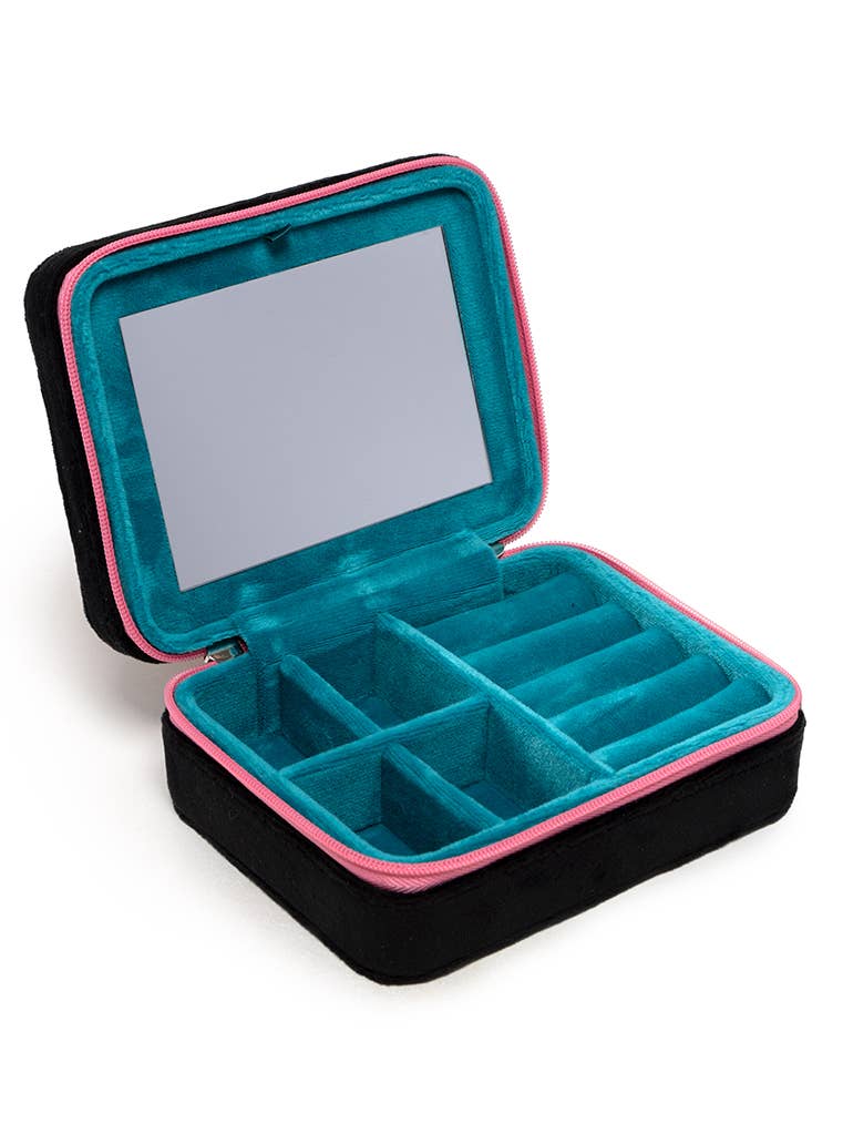 Mixtape Cassette Velvet Jewelry Case