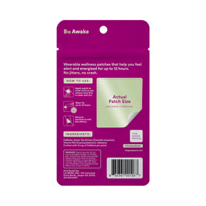 Energy & Focus Patch with Caffeine, Green Tea & Vitamin B12