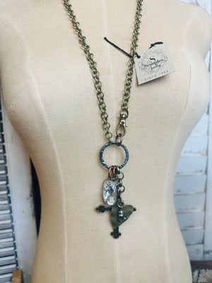 Cross My Heart Necklace