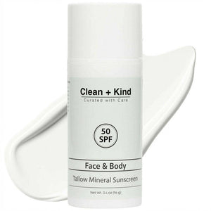 Tallow Mineral Sunscreen