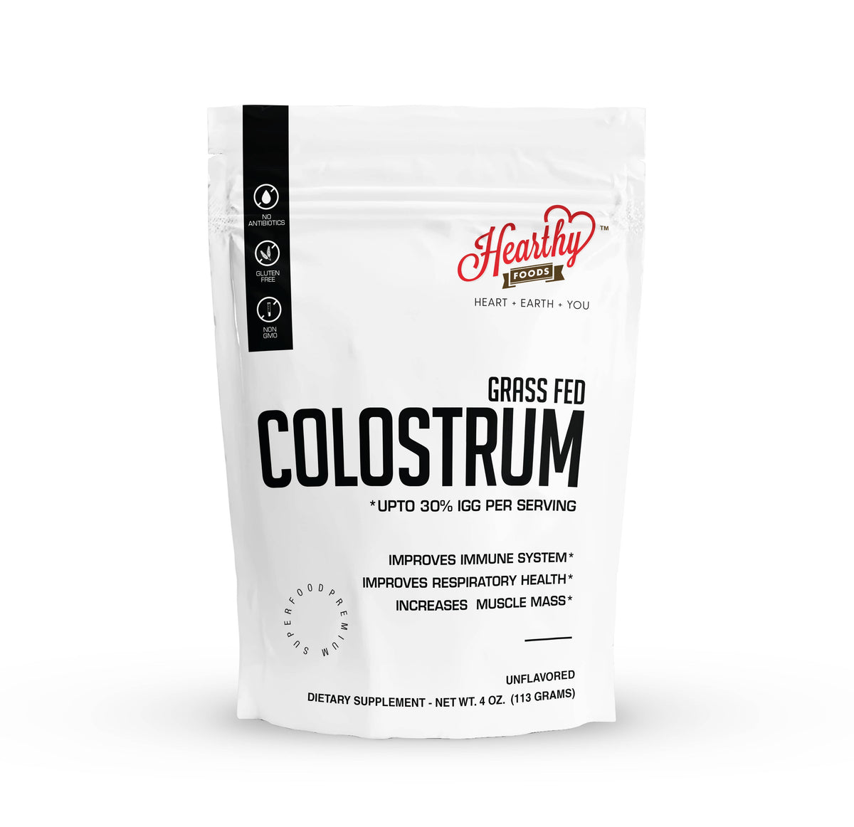 Grass-Fed Colostrum Powder – Unflavored