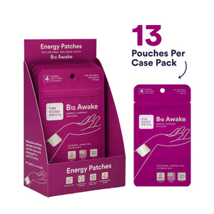 Energy & Focus Patch with Caffeine, Green Tea & Vitamin B12