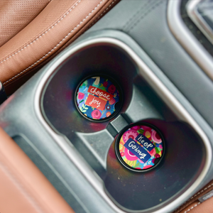 Inspirational Car Coasters – Set of 2