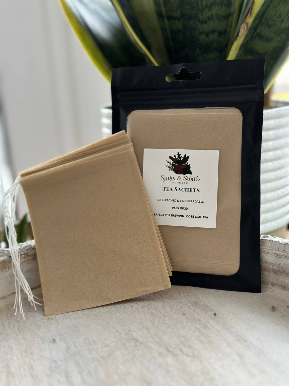 Biodegradable Tea Sachets - Pack of 20