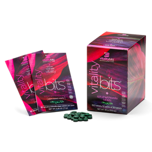 VITALITYbits® Small Box - Spirulina and Chlorella Tablets