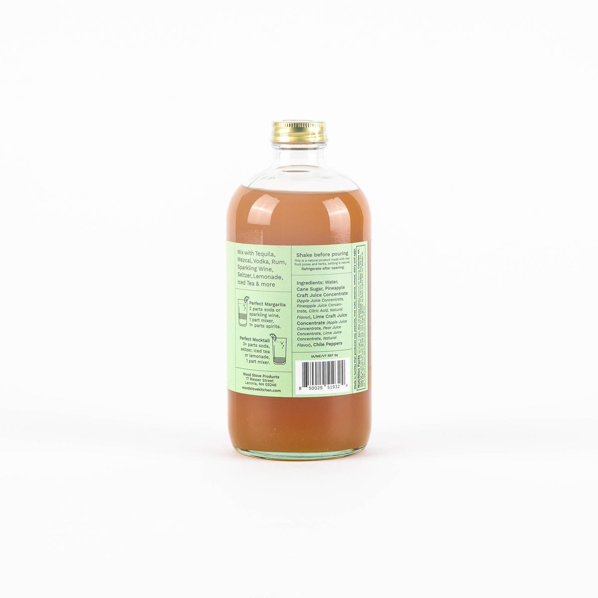 Spicy Pineapple & Lime Margarita Mixer 16 fl oz