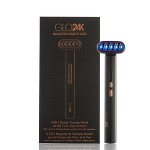 GLO24K 6-in-1 Beauty Therapy Wand