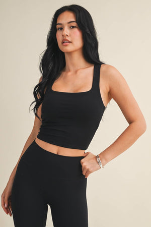 Wide Strap Fitted Tank