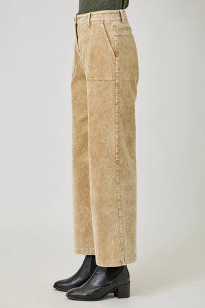 Washed Corduroy Trousers