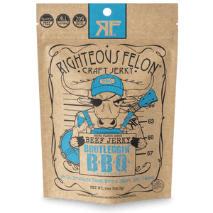 Righteous Felon Bootleggin' BBQ Beef Jerky 2oz