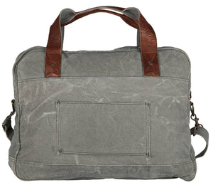 Dream Create Inspire Up-Cycled Canvas Weekender Bag