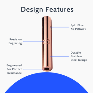 Anxiety Necklace  Mindfulness Deep Breathing Pendant