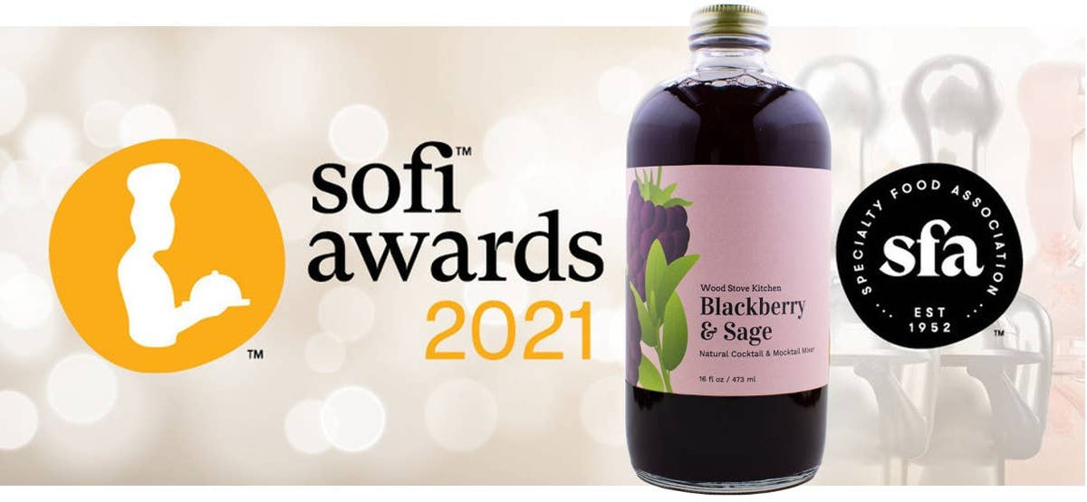 Blackberry and Sage Cocktail and Mocktail Mixer, 16 fl oz