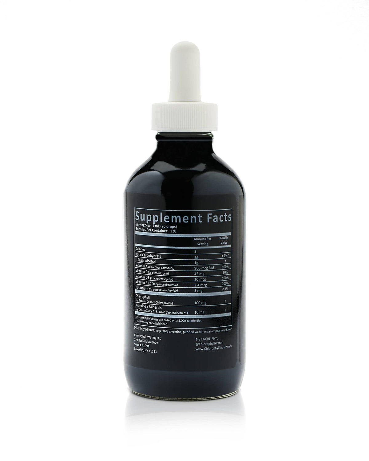 Chlorophyll Water Drops Super Concentrate, 12,000 mg, Non-GMO