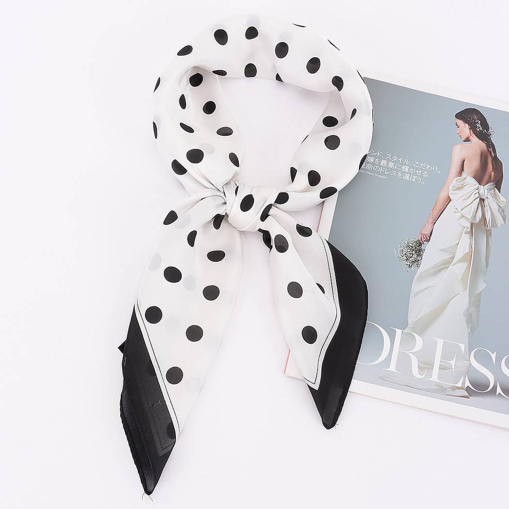 Multi Print Polka Dot Bandana