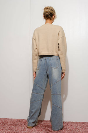 EVERLY ESPRESSO MARTINI SWEATER - Flirty, Fun