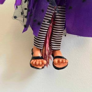 Hanging Kitchen Witch Xenia – Purple