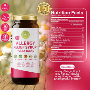 Allergy Relief Syrup Honey Blend 480 ml