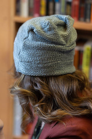 Upcycled Sweater Slouch Beanie