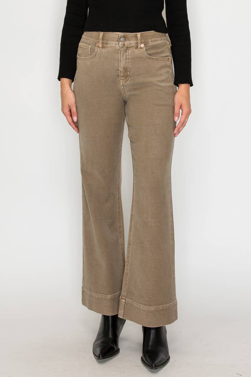 Tummy Control High-Rise Stretch Holly Flare Pants