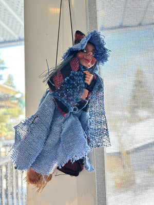 Kitchen Witch Philippa – Blue