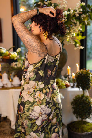 Fleur De Lune Bohème Maxi Slip Dress - Florals and Bees