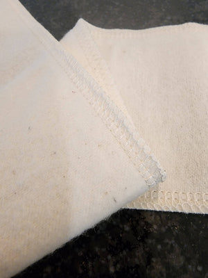Unbleached Organic Cotton Flannel for Castor Oil Packs