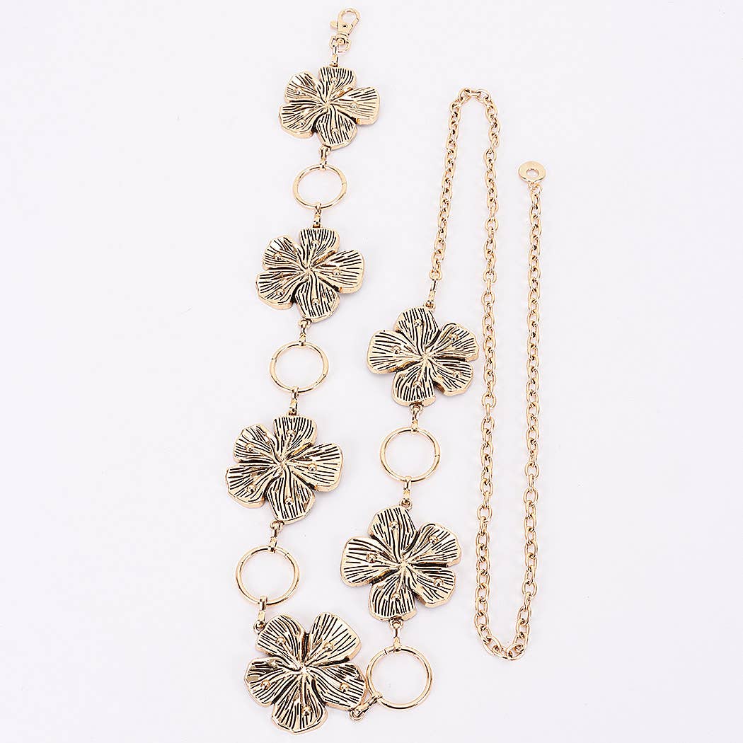 Metal Vintage Chain Plus Size Belt