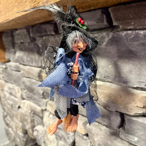 Kitchen Witch Klara – Blue