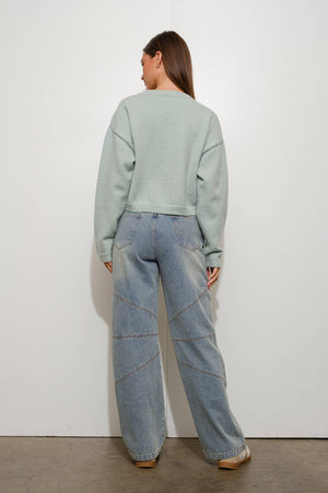 MANDY MARTINI SWEATER - Cozy, Trendy, Playful