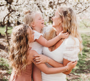 "Mother/Daughter" Hair Tie Bracelets