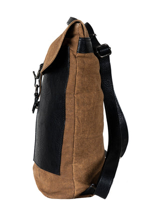 Landry Up-Cycled Canvas Convertible Women's Backpack