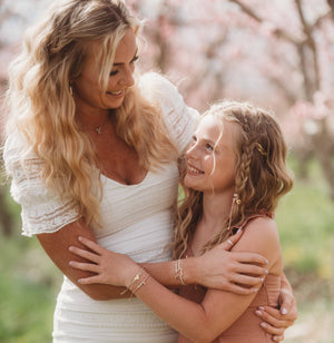 "Mother/Daughter" Hair Tie Bracelets