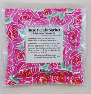 Rose Petal Aromatherapy Sachet