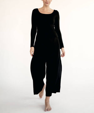 Bamboo Double Layered Long Sleeve Top