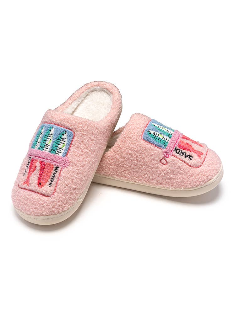 Canned Sardines Indoor/Outdoor Slippers – Pink