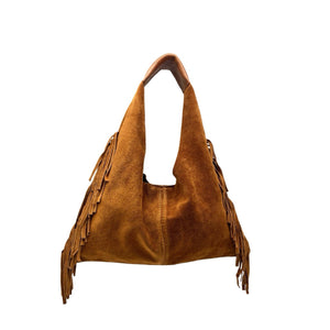 Marco Suede Leather Handbag