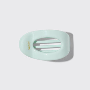 Recycled Plastic Small Flat Cloud Clip - Sage Leaf