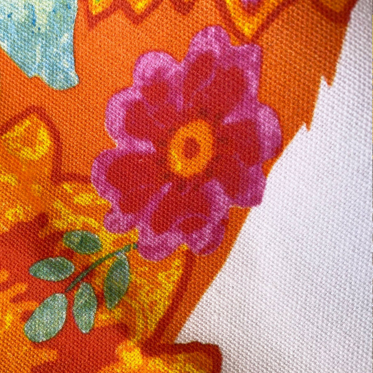 Fox Floral Cotton Apron